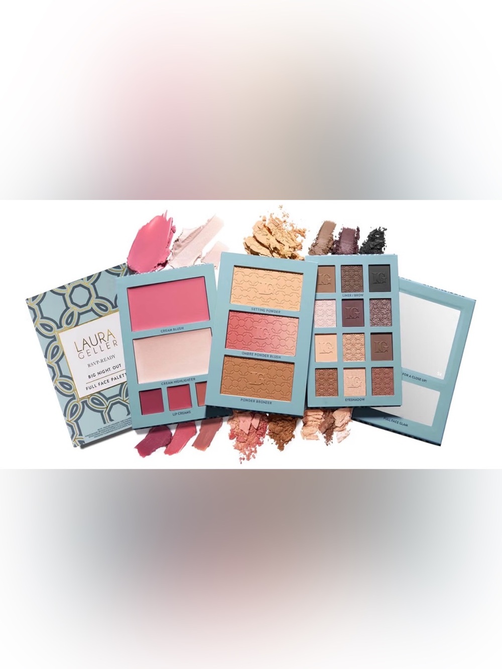 Laura Geller RSVP-Ready Big Night Out Full Face Travel Palette New